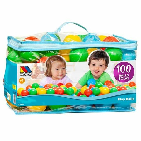 Juguetes Exterior Niños: Bolas Moltó Multicolor 100 Unidades