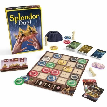 Juegos Mesa Niños: Splendor Duel Asmodee, Estrategia para 2 - Compra online en MegaJuguetes
