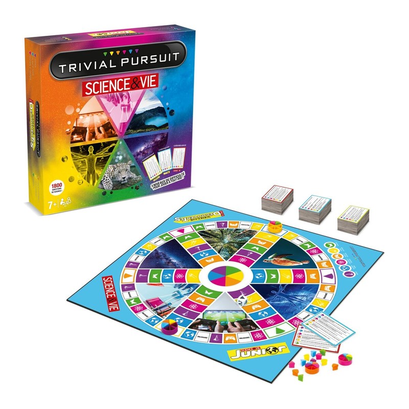 Juegos mesa niños Trivial Pursuit Science & Vie - Compra online en MegaJuguetes