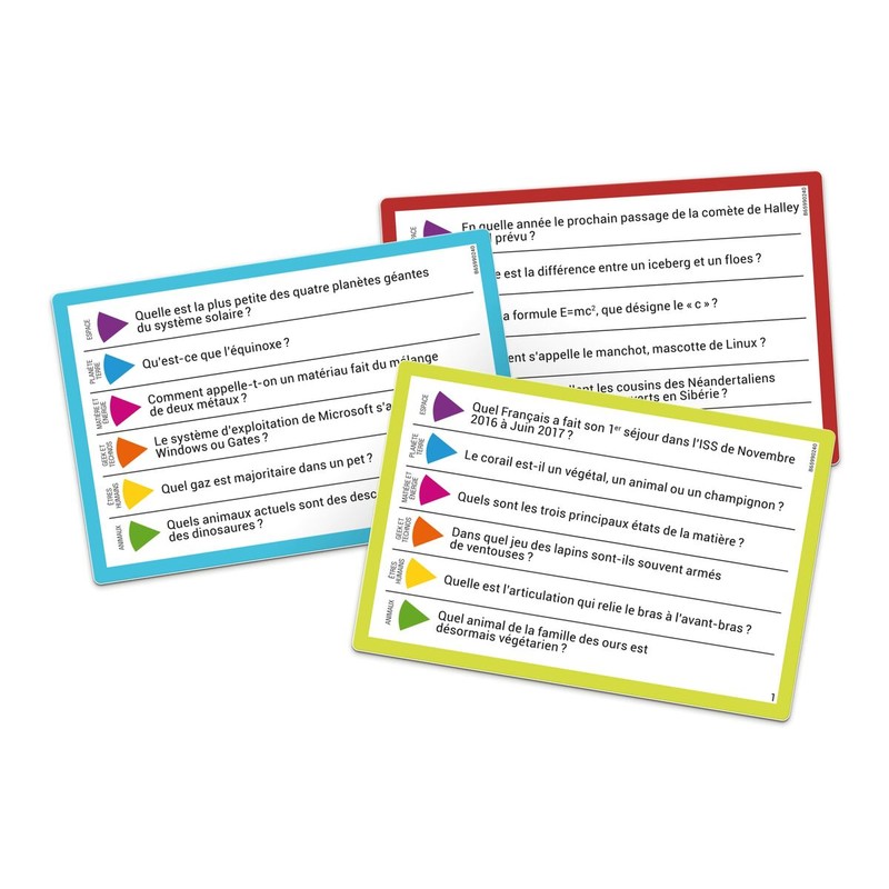 Juegos mesa niños Trivial Pursuit Science & Vie