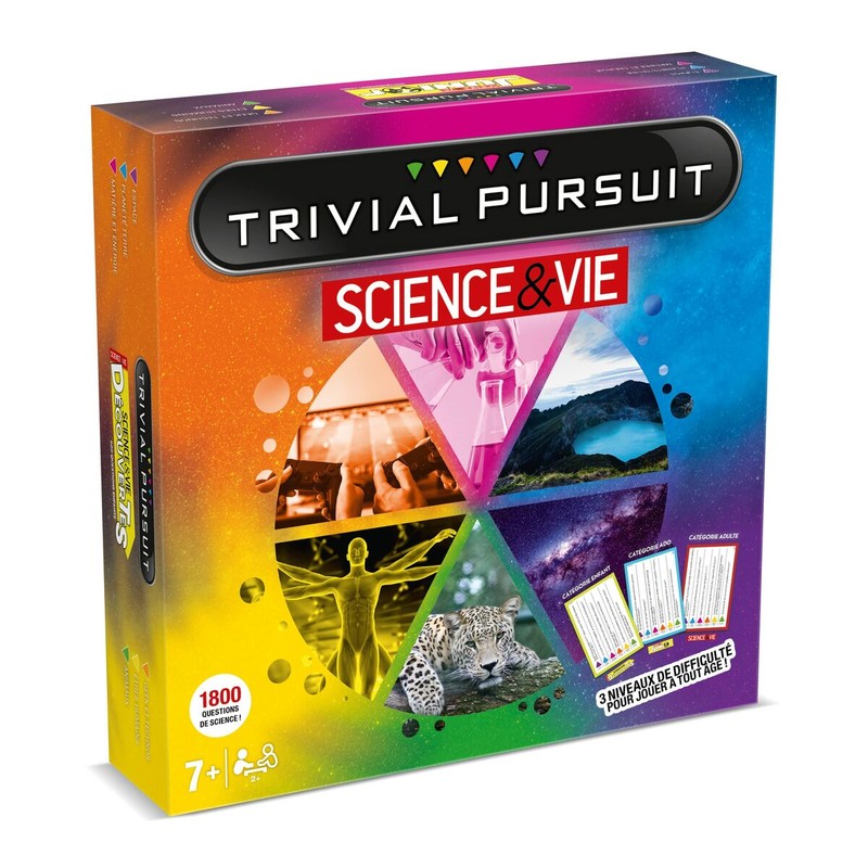 Juegos mesa niños Trivial Pursuit Science & Vie