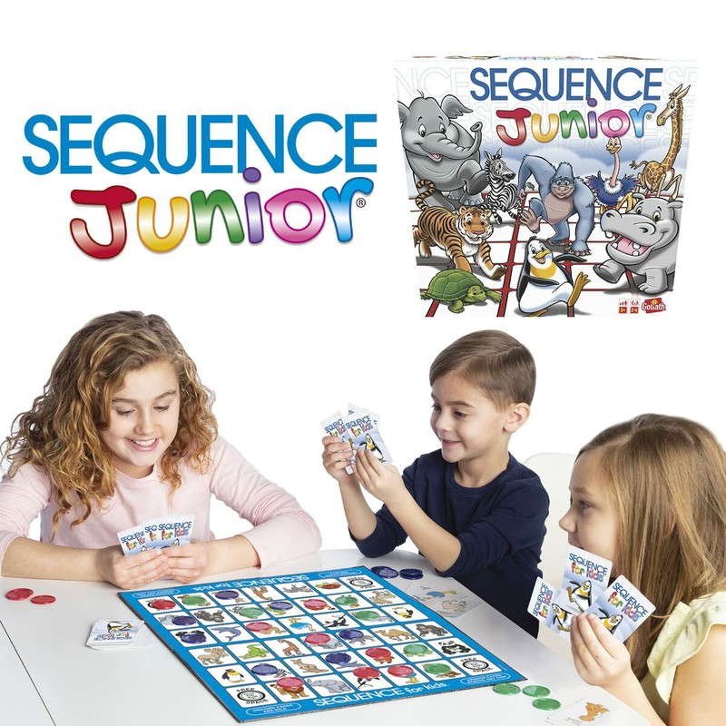 Juegos Mesa Niños Goliath Sequence Junior Educativo