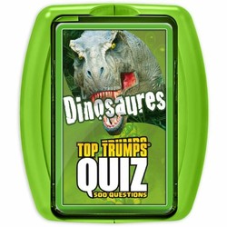 Juegos Mesa Niños Top Trumps Quiz Dinosaures | Preguntas y Respuestas - Compra online en MegaJuguetes