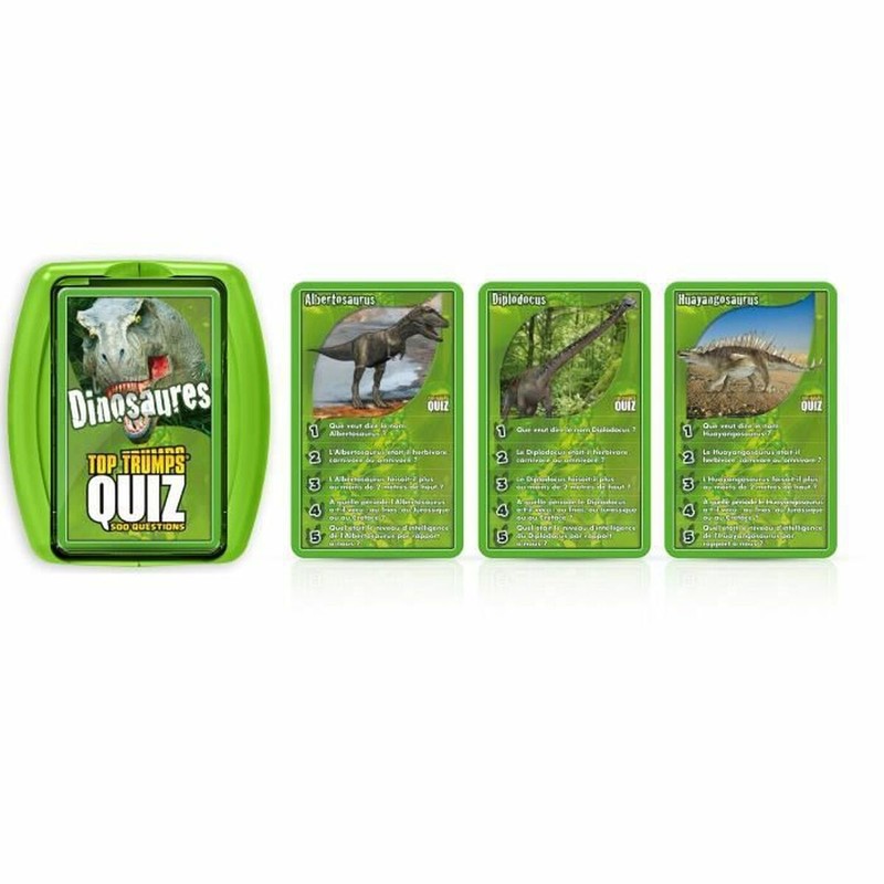 Juegos Mesa Niños Top Trumps Quiz Dinosaures | Preguntas y Respuestas