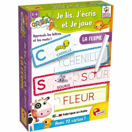 Juegos Mesa Niños Lisciani Je Lis J'écris et Je Joue FR - Compra online en MegaJuguetes