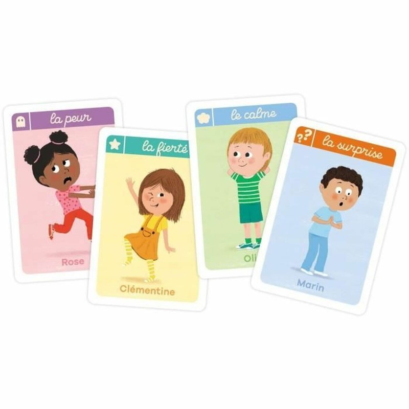 Juegos mesa niños Nathan Au rythme de l'enfant: Emociones (FR)
