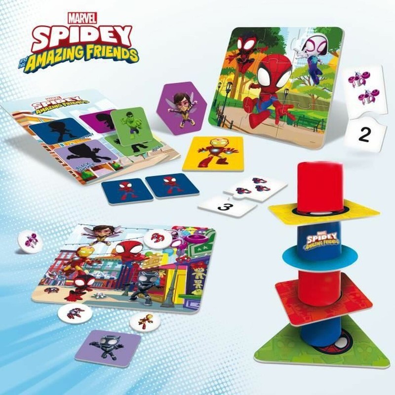 Juegos Mesa Niños: Lisciani Giochi Spidey Amazing Friends Educativo (FR)