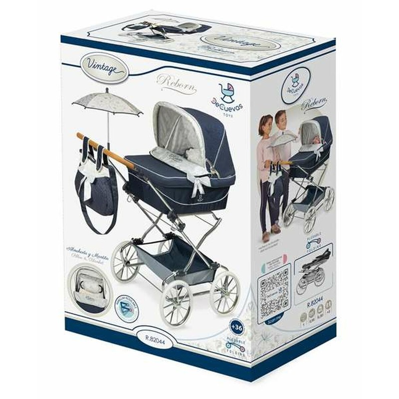 Muñecas Niñas Carrito Decuevas Vintage Plegable