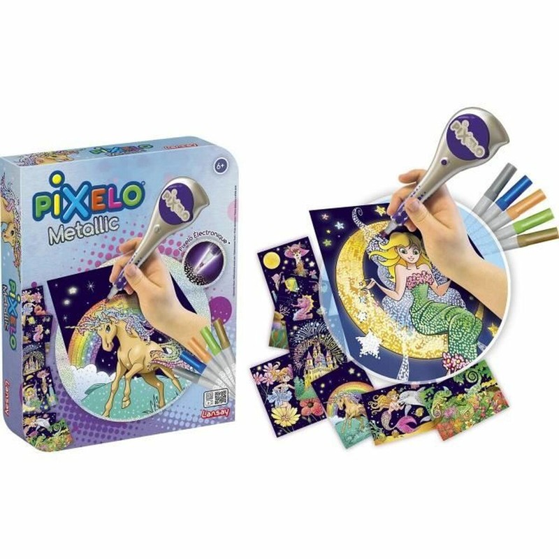 Manualidades Niños Pixelo Lansay - Dibujos para Pintar
