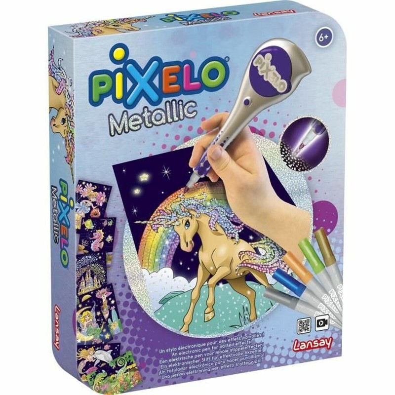 Manualidades Niños Pixelo Lansay - Dibujos para Pintar
