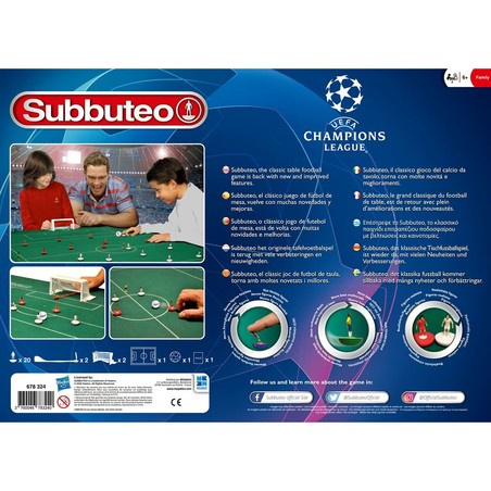 Juegos Mesa Niños Megableu Subbuteo - Champions League Edition