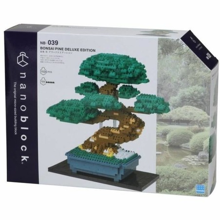 Juguetes construcción niños Nanoblock Bonsai Deluxe
