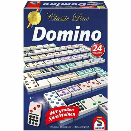 Juegos mesa niños: Dominó Schmidt Spiele Classic Line Multicolor - Compra online en MegaJuguetes