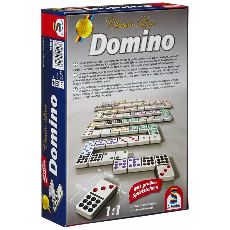 Juegos mesa niños: Dominó Schmidt Spiele Classic Line Multicolor