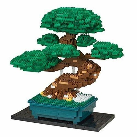 Set construcción educativo Nanoblock Bonsai con piezas