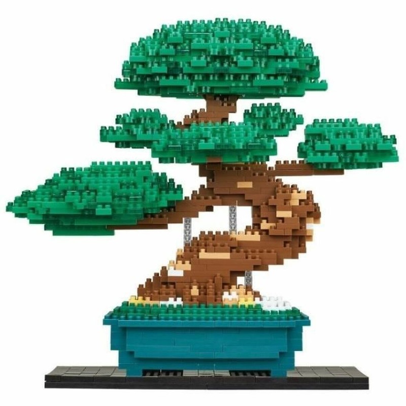 Bloques construcción infantiles para bonsái Nanoblock