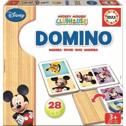 Juegos Mesa Niños: Dominó Educa de Madera (28 pcs) - Compra online en MegaJuguetes