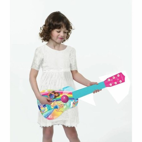 Juguetes Musicales Niños: Guitarra Infantil Barbie Lexibook Rosa