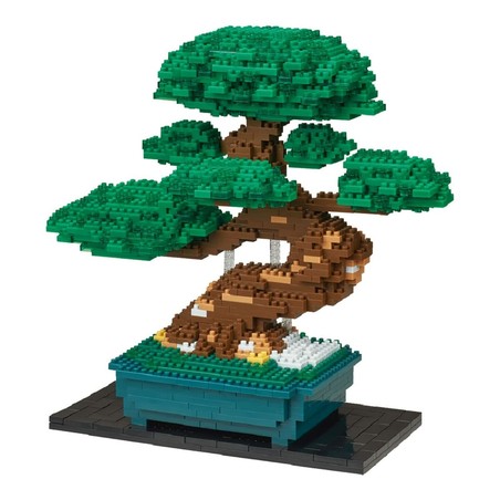 Caja Nanoblock Bonsai Edition con 1130 piezas