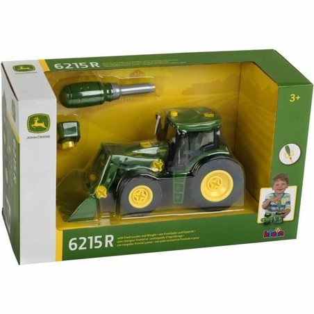 Juguetes construcción niños: Tractor verde Klein Blockables 1:24