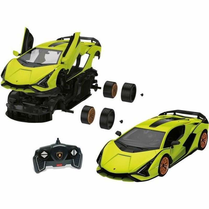 Coches Juguete Niños Mondo Lamborghini Sian RC Verde