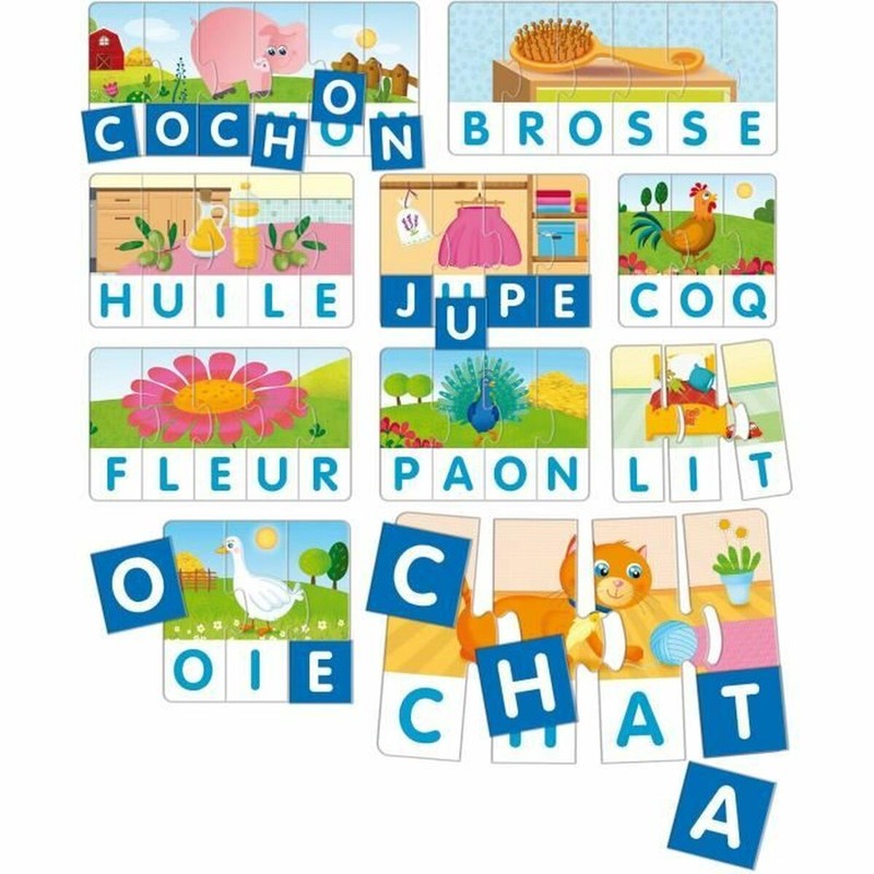 Juegos Mesa Niños Lisciani Giochi Educativo Francés