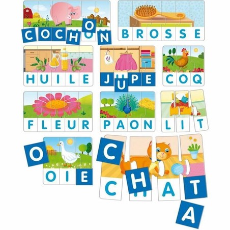 Juegos Mesa Niños Lisciani Giochi Educativo Francés