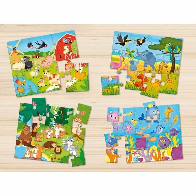Juegos Mesa Niños Lisciani Giochi Les Animaux Educativo