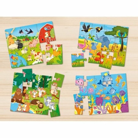 Juegos Mesa Niños Lisciani Giochi Les Animaux Educativo