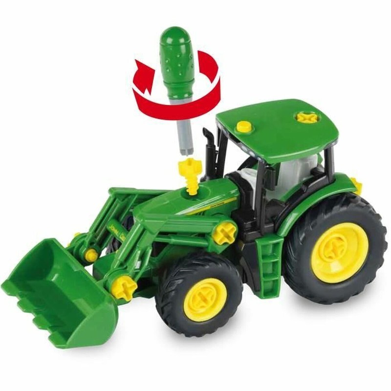 Construcción niños 3 años: Tractor montado y listo para jugar