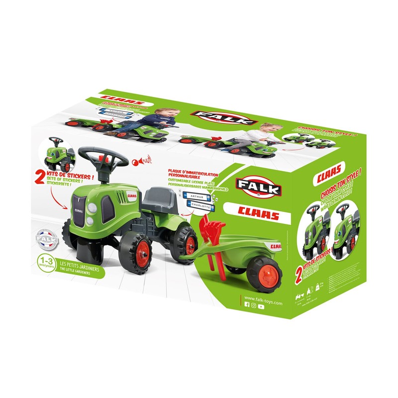 Juguetes exterior niños: Correpasillos Falk Claas 212C Tractor