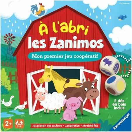 Juegos de Mesa Niños Ravensburger À l'abri les Zanimos - Compra online en MegaJuguetes