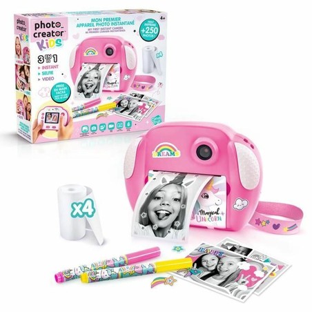 Juguetes Electrónicos Niños: Cámara Digital Photo Creator Unicornio - Compra online en MegaJuguetes