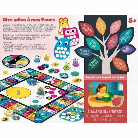 Lisciani Giochi Fears: Construcción y gestión de emociones para niños