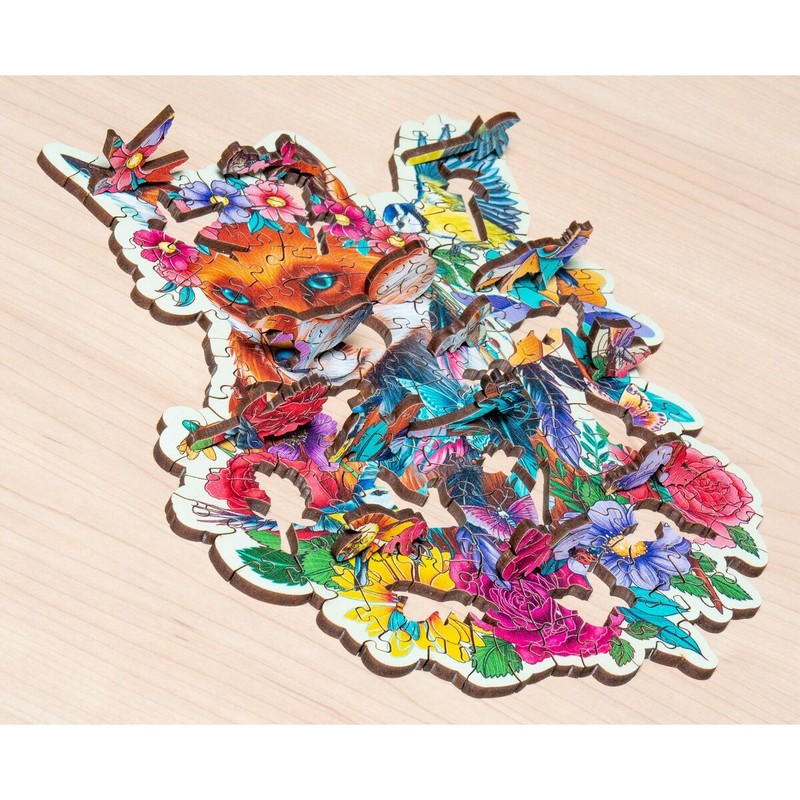 Puzzle Infantil Ravensburger Zorro 150 Piezas de Madera