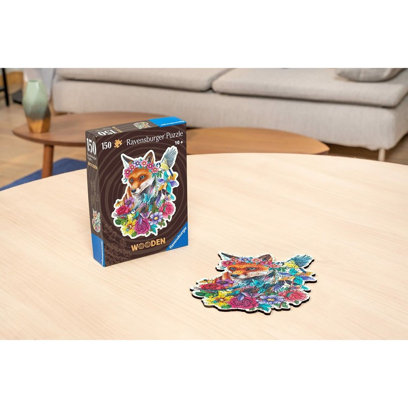 Puzzle Infantil Ravensburger Zorro 150 Piezas de Madera