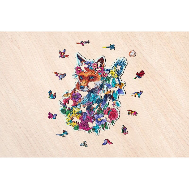Puzzle Infantil Ravensburger Zorro 150 Piezas de Madera