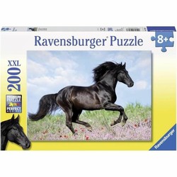 Puzzle infantil Ravensburger Black Stallion XXL 200 Piezas - Compra online en MegaJuguetes