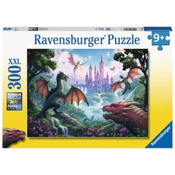 Puzzle Infantil Ravensburger The Dragon's Wrath XXL 300 Piezas - Compra online en MegaJuguetes