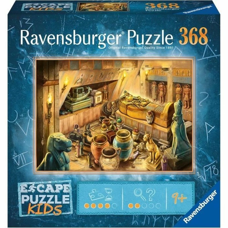 Puzzle infantil Ravensburger Escape Kids - Egipto 368 Piezas