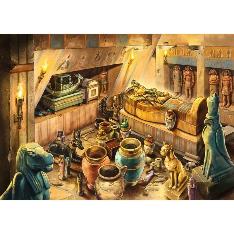 Puzzle infantil Ravensburger Escape Kids - Egipto 368 Piezas