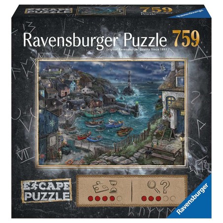 Puzzle Infantil Ravensburger Escape Treacherous Harbor 759 Piezas - Compra online en MegaJuguetes