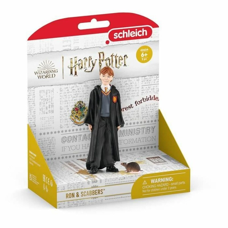Figuras Acción Niños: Schleich Ron Weasley & Scabbers Moderno
