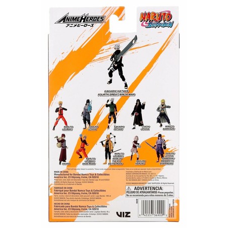 Figuras Acción Niños: Bandai Kakashi Hatake Articulada 17 cm