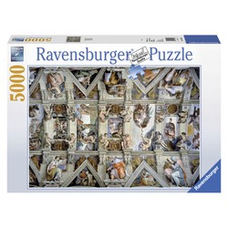 Puzzle Capilla Sixtina Ravensburger 5000 Piezas - Compra online en MegaJuguetes