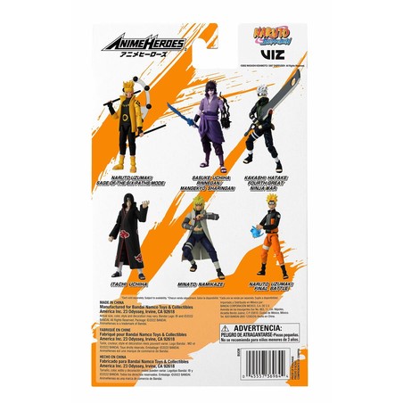 Figuras Acción Niños: Naruto Uzumaki Final Battle Bandai 17cm