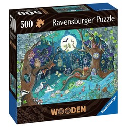 Puzzle Infantil Ravensburger Fantasy Forest de Madera 500 Piezas - Compra online en MegaJuguetes