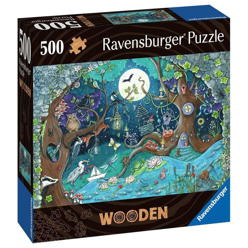 Puzzle Infantil Ravensburger Fantasy Forest de Madera 500 Piezas - Compra online en MegaJuguetes