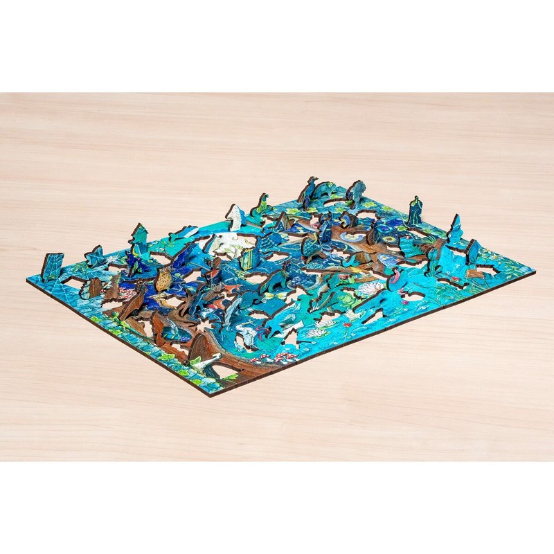 Puzzle Infantil Ravensburger Fantasy Forest de Madera 500 Piezas