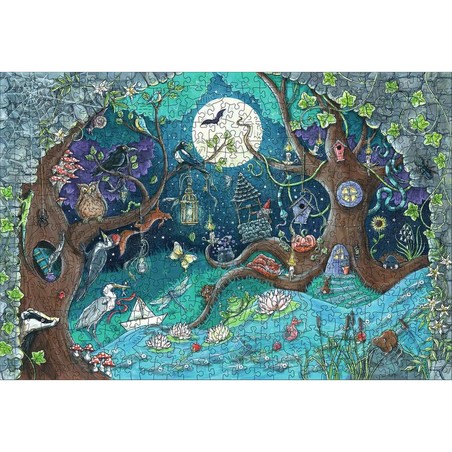 Puzzle Infantil Ravensburger Fantasy Forest de Madera 500 Piezas